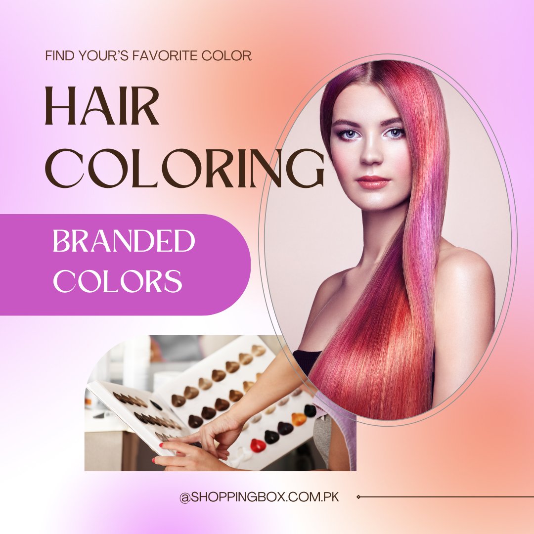 Best hair color products in Pakistan – permanent, ammonia-free, cream-based dyes from Revlon, Olivia, Black Rose and more – Shopping Box