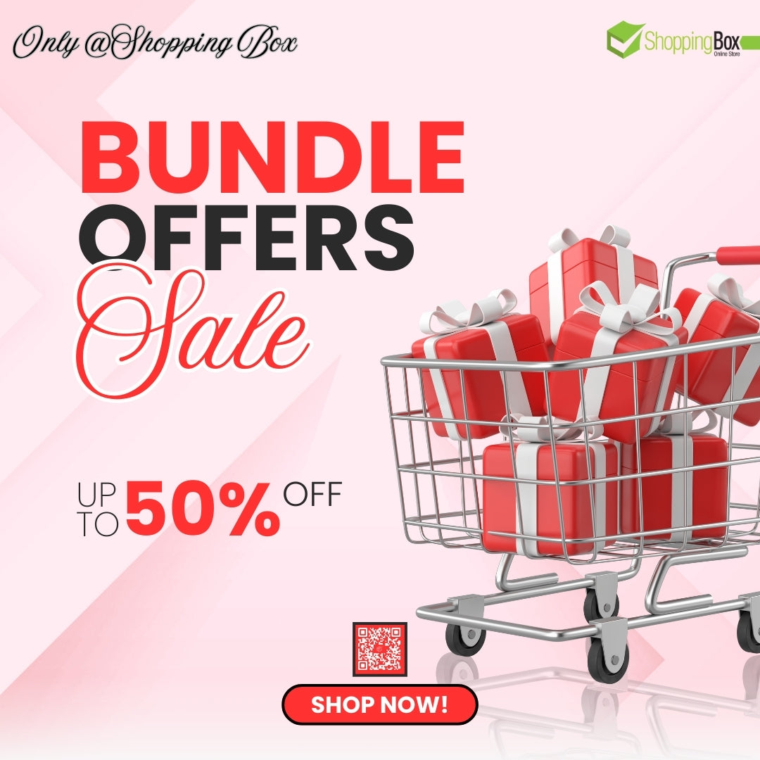 Daily essentials in Pakistan – discounted skincare, grooming, household & fashion products at unbeatable prices from Shopping Box