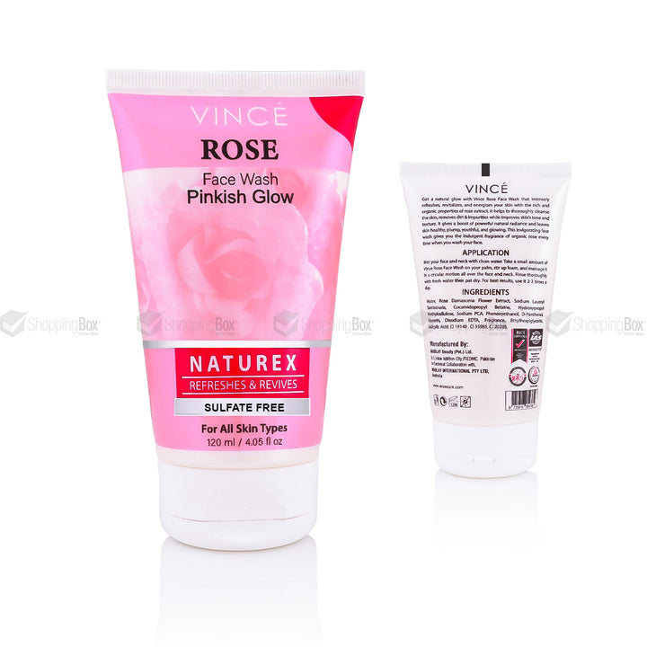 VINCE ROSE FACE WASH