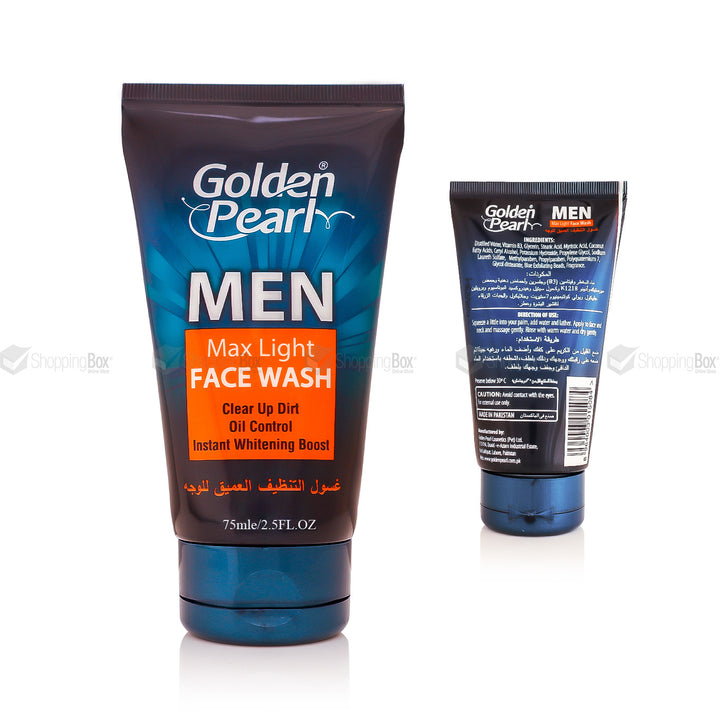 MAX LIGHT MEN FACE WASH