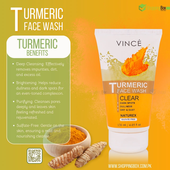 VINCE TURMERIC FACE WASH
