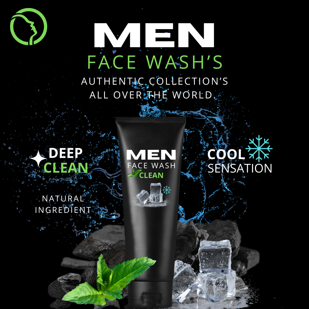 MEN’S FACE WASH