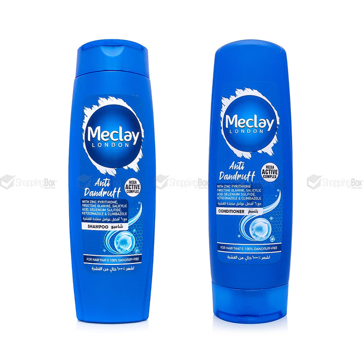 Meclay Anti-Dandruff Shampoo 185ml and Conditioner 180ml bundle