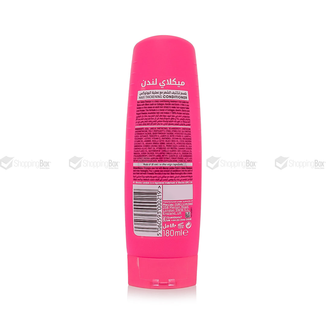 MECLAY LONDON THICK & DENSE CONDITIONER – 180ML