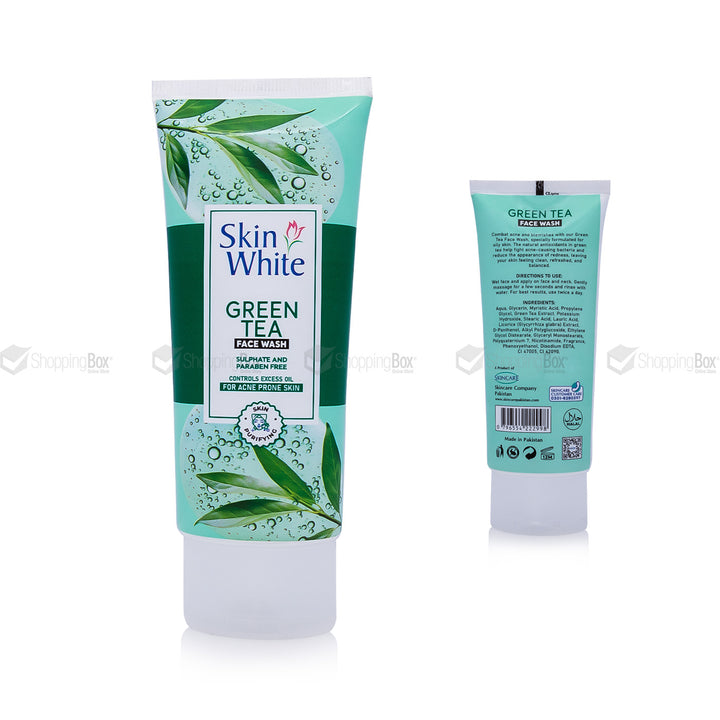 Skin White Green Tea Face Wash