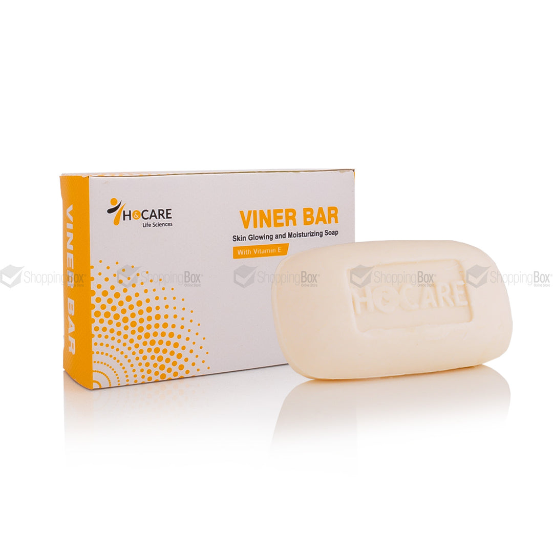 H&Care Viner Bar skin glowing and moisturizing soap front view