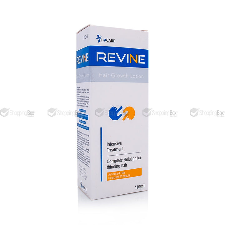 Revine Hair Growth Lotion 100ml retail box packaging