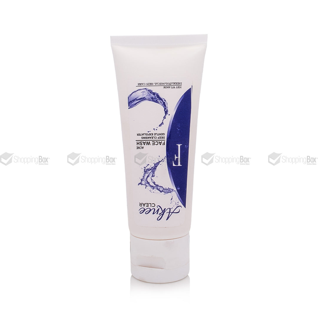 Aknee Clear Acne Face Wash 60gm retail box packaging