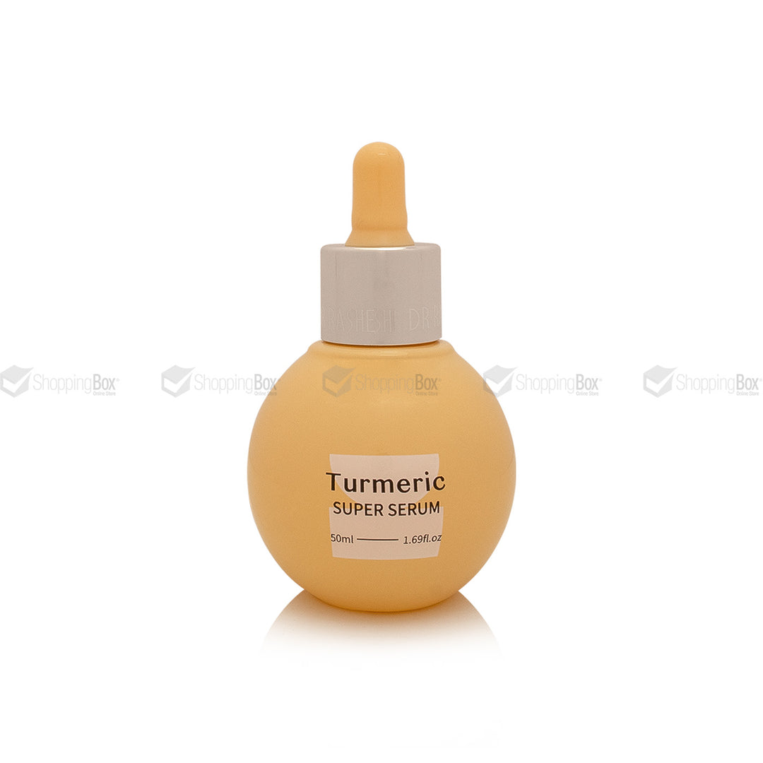 Turmeric serum bottle
