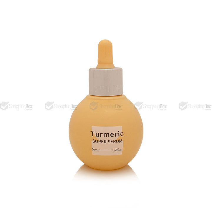 Turmeric serum bottle
