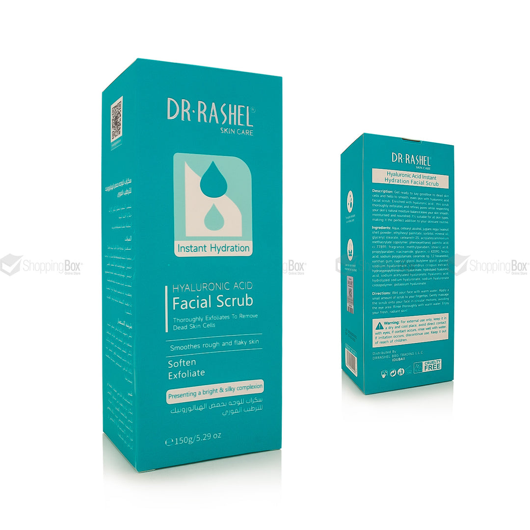 Back packaging displaying product description, ingredients & directions
