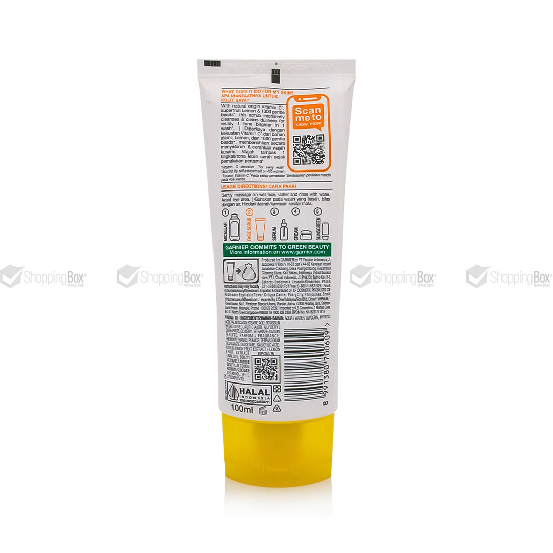 A 100ml squeeze tube of Malal Malal Home & Garden Fertilizer, shown from the back on a white background with a faint watermark.