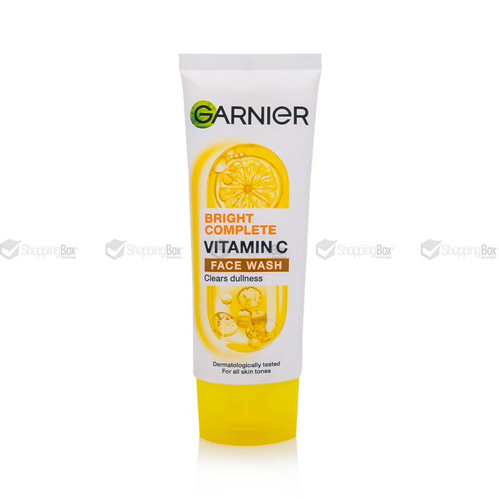Garnier Bright Complete Vitamin C Face Wash – 100ml