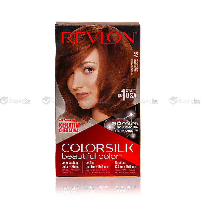 REVLON HAIR COLOR-42 MEDIUM AUBURN