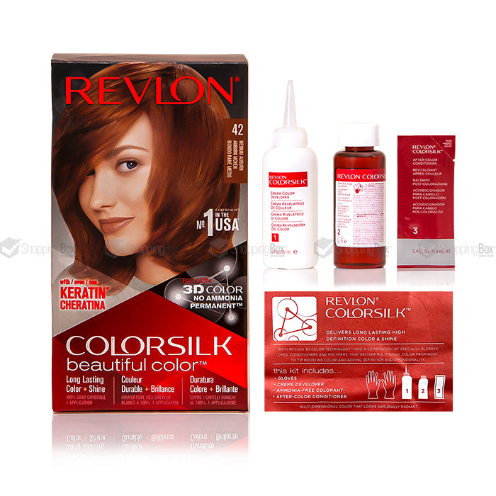 REVLON HAIR COLOR-42 MEDIUM AUBURN