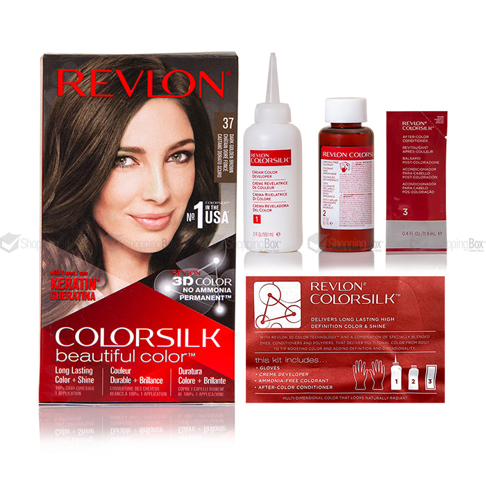 REVLON HAIR COLOR-37 DARK GOLDEN BROWN