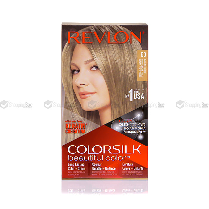 REVLON HAIR COLOR-60 DARK ASH BLONDE