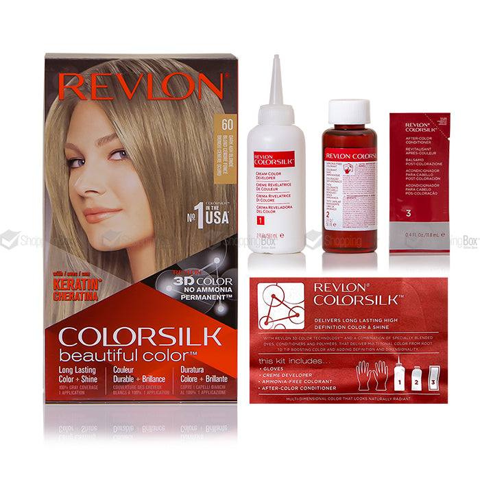 REVLON HAIR COLOR-60 DARK ASH BLONDE