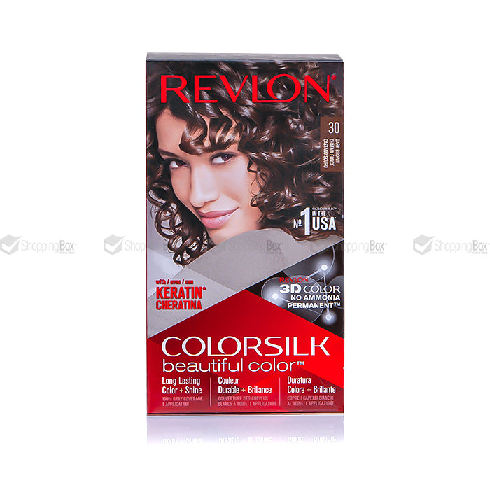 REVLON HAIR COLOR-30 DARK BROWN