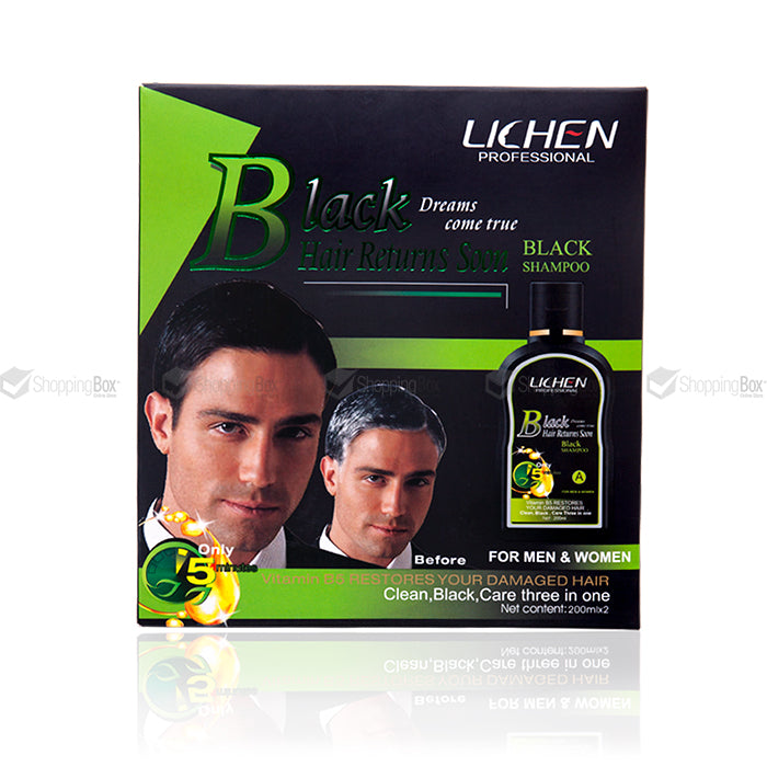 LICHEN BLACK HAIR SHAMPOO