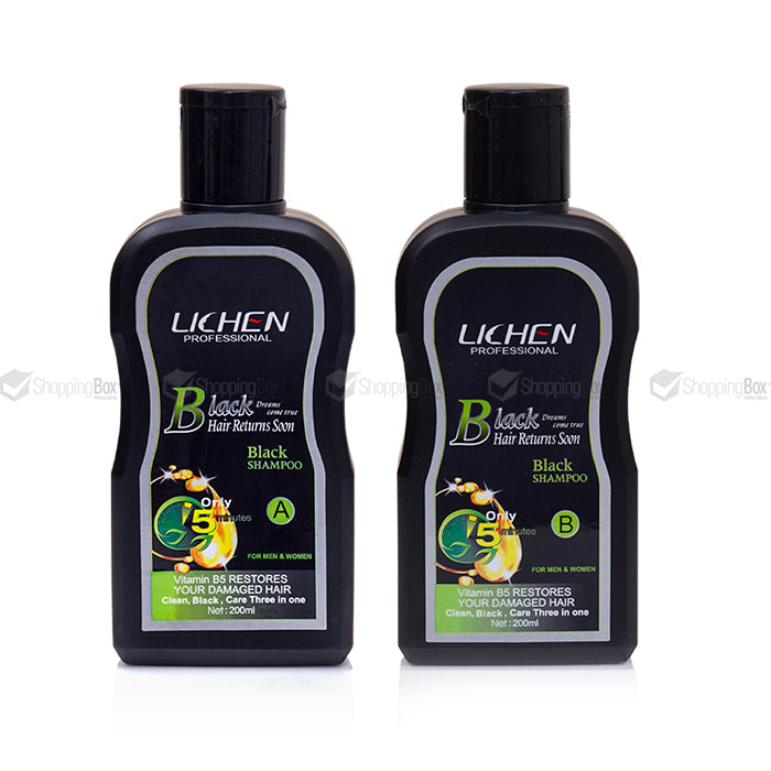 LICHEN BLACK HAIR SHAMPOO