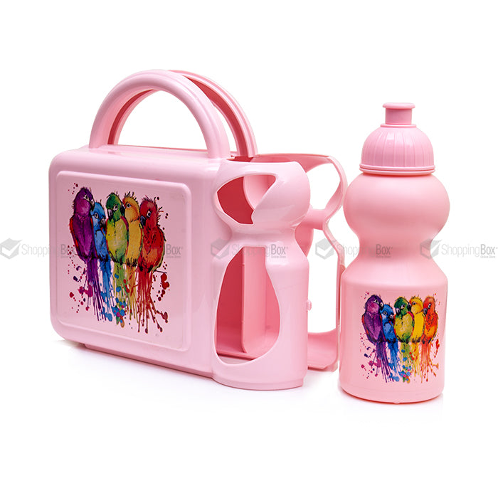 BEAUTIFUL BIRD'S STICKER KIDS LUNCH BOX