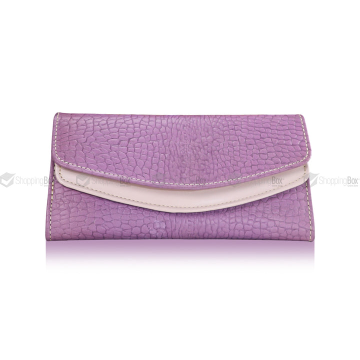 WOMEN’S CLUTCH CROCODILE GRAIN ORIGINAL LEATHER