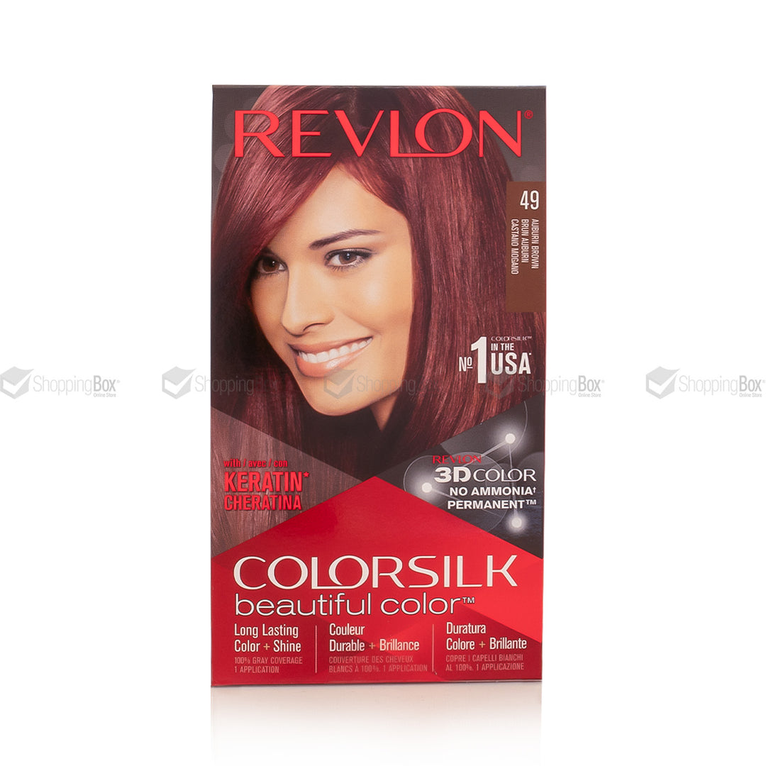 Revlon Color Silk Beautiful Color – 49 Auburn Brown