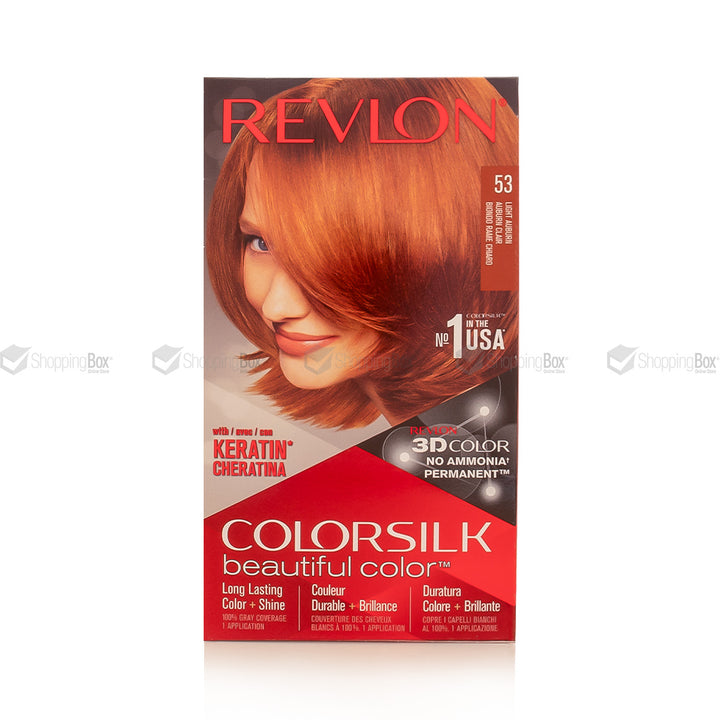 Revlon Color Silk Beautiful Color – 53 Light Auburn