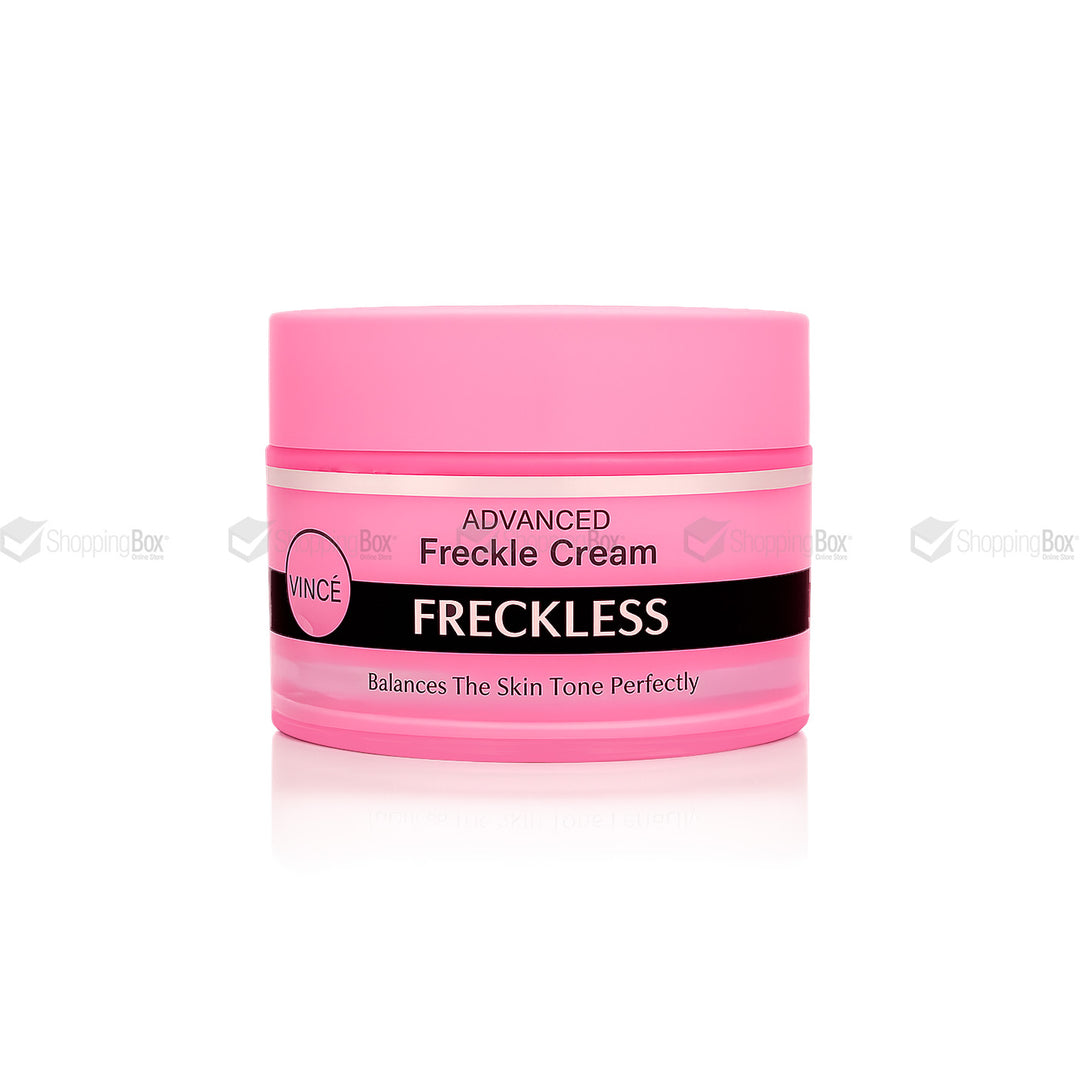 Vince Advanced Freckle Cream Freckless product and box display