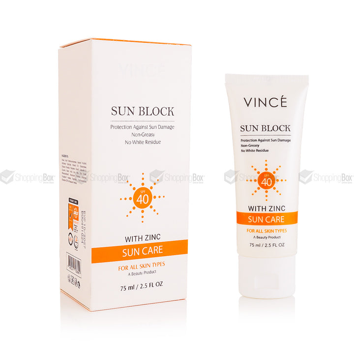VINCE SUNBLOCK SPF 40