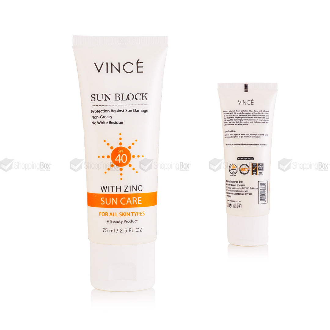 VINCE SUNBLOCK SPF 40