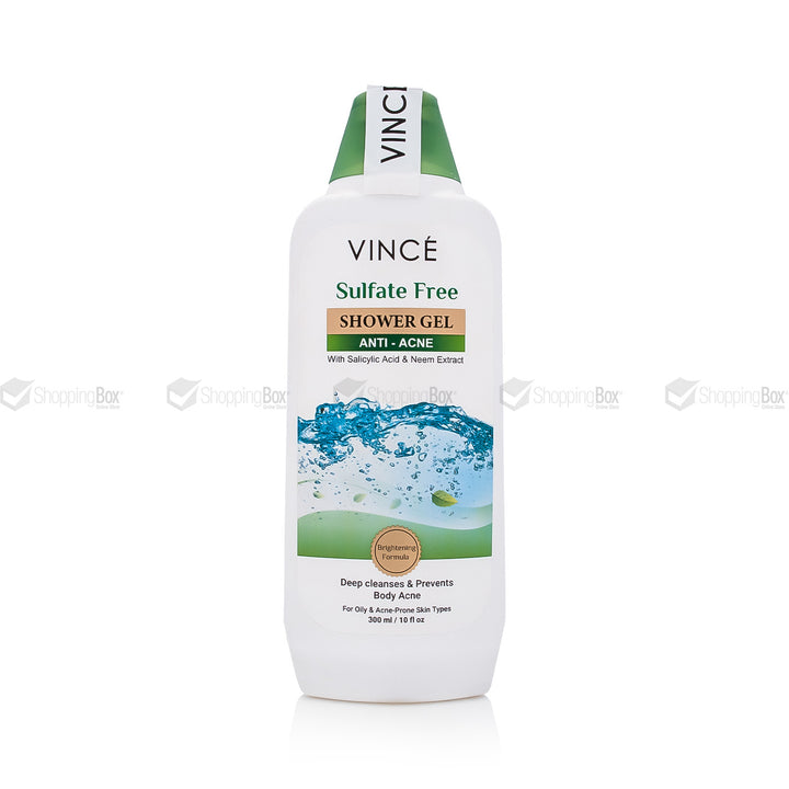 Vince Sulfate Free Shower Gel bottle on a white background