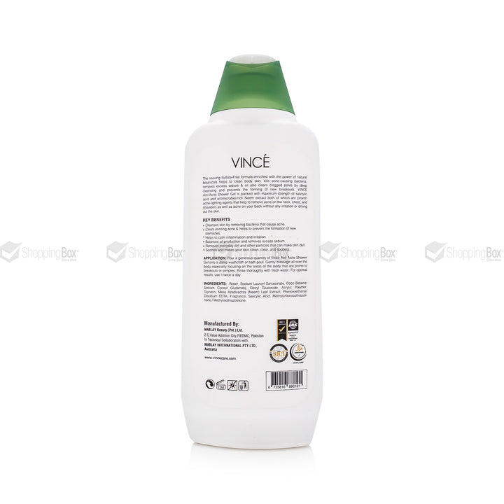 Shampoo bottle with green cap and visible label on a white background