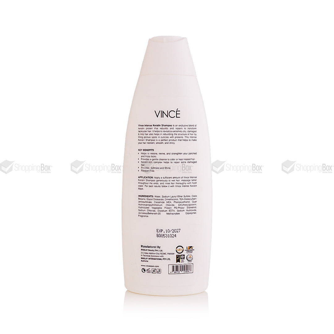 VINCE INTENSE KERATIN SHAMPOO