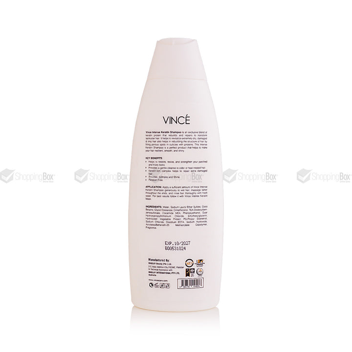 VINCE INTENSE KERATIN SHAMPOO