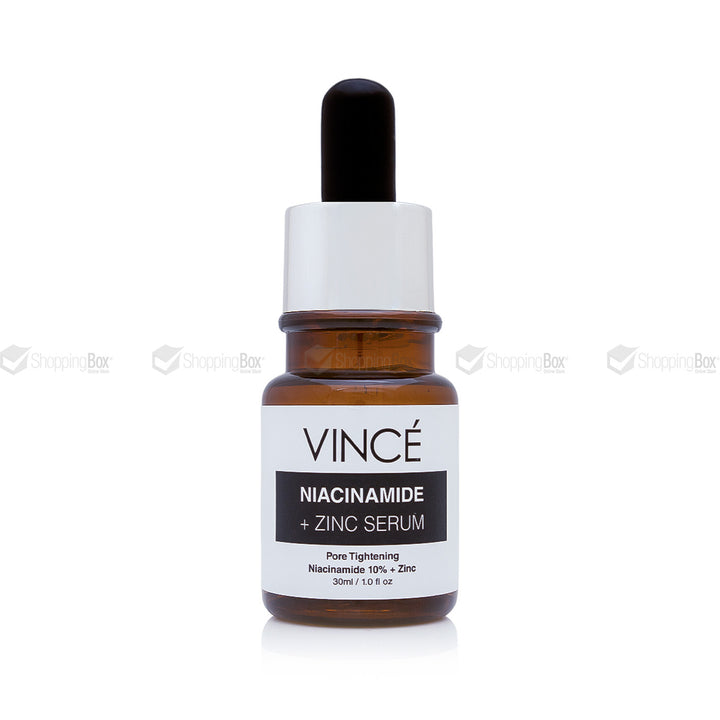 Vince Niacinamide + Zinc Serum bottle on a white background