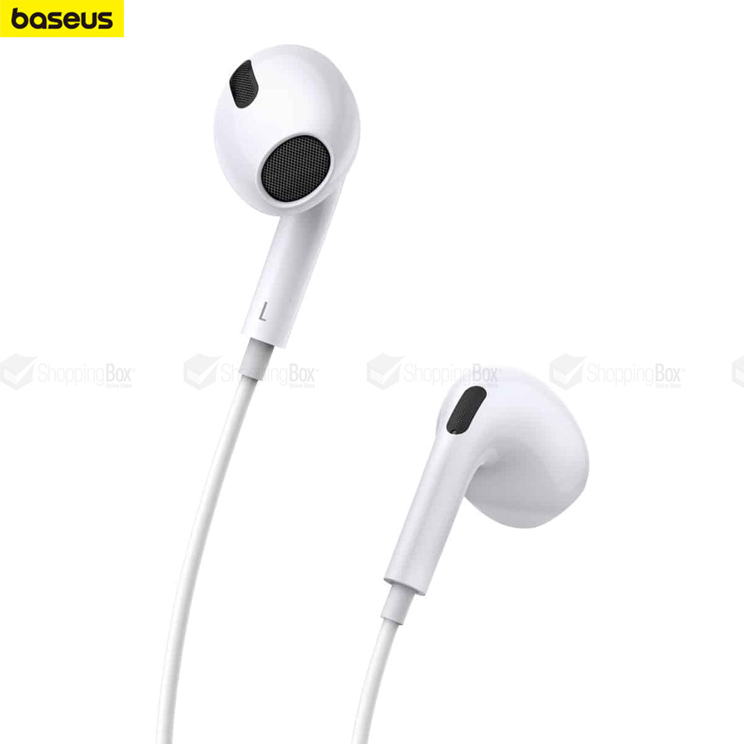 BASEUS HANDS FREE TYPE-C ENCOK JECK WIRED C17 WHITE