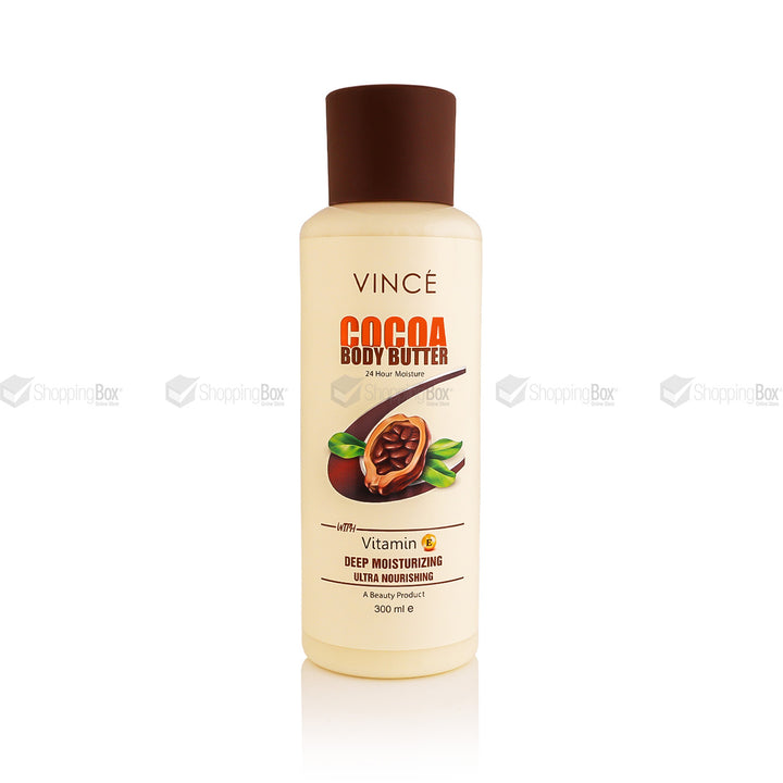 Vince Cocoa Body Butter 300ml front bottle view