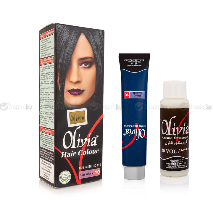 OLIVIA HAIR COLOUR – BLUE BLACK 10