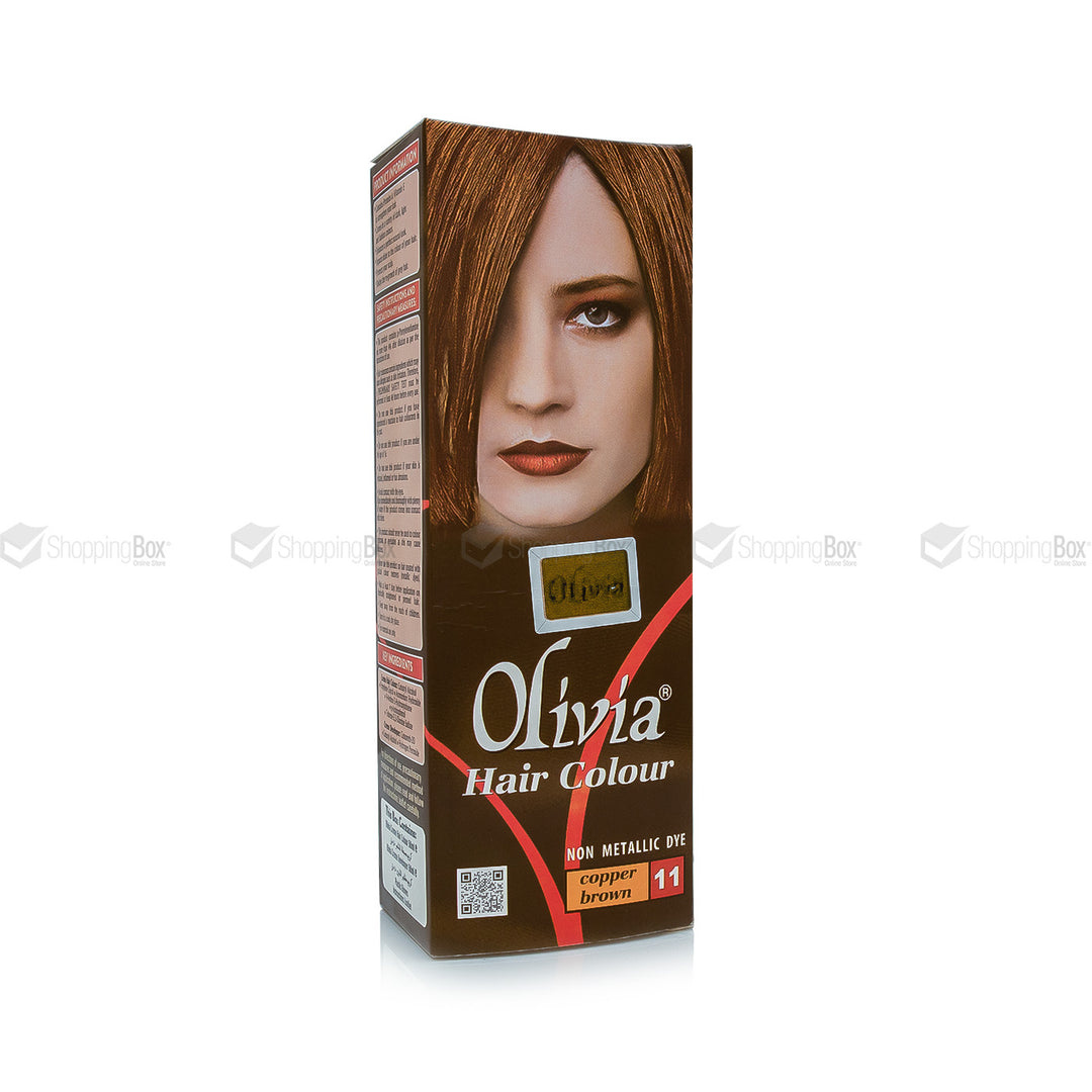 OLIVIA HAIR COLOUR – COPPER BROWN 11