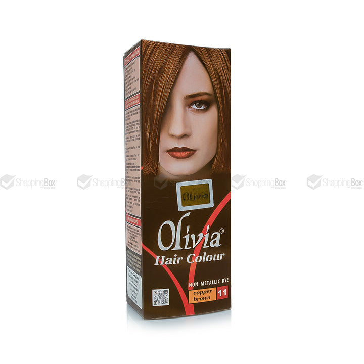 OLIVIA HAIR COLOUR – COPPER BROWN 11