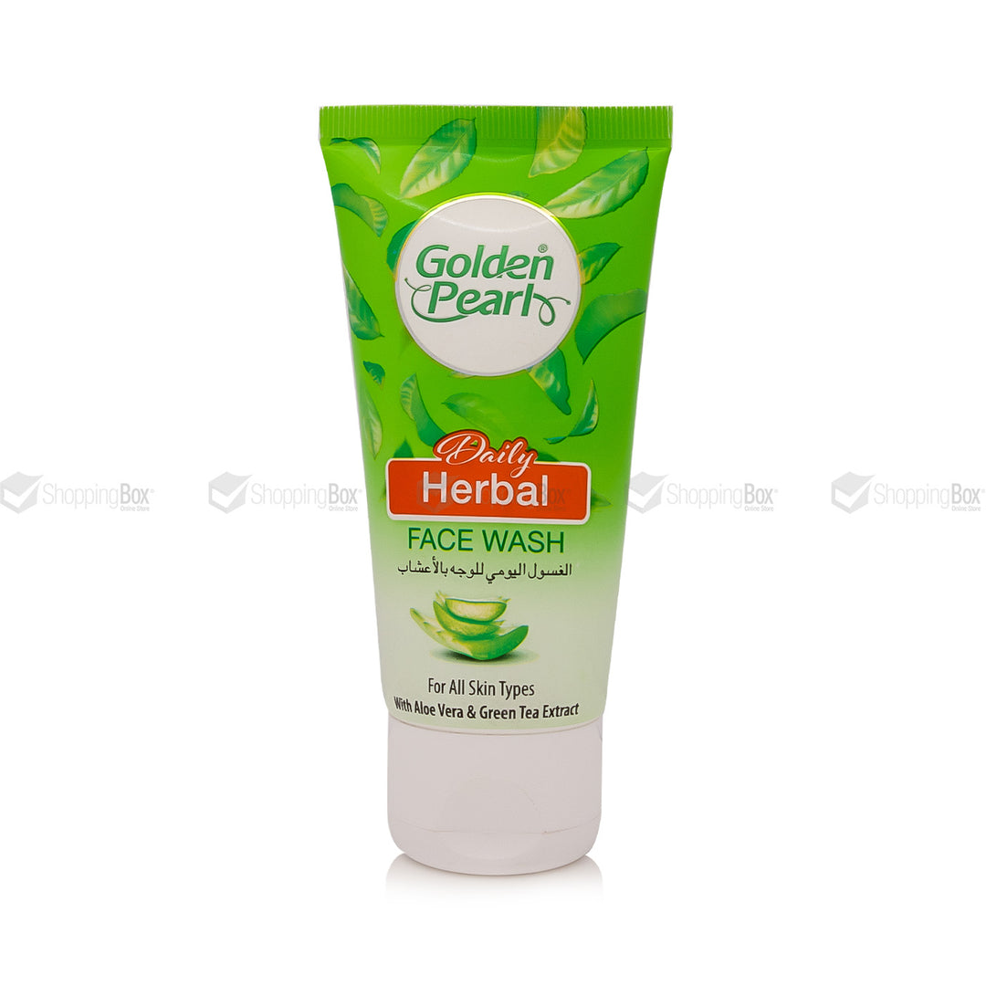 Golden Pearl Daily Herbal Face Wash 150ml front 