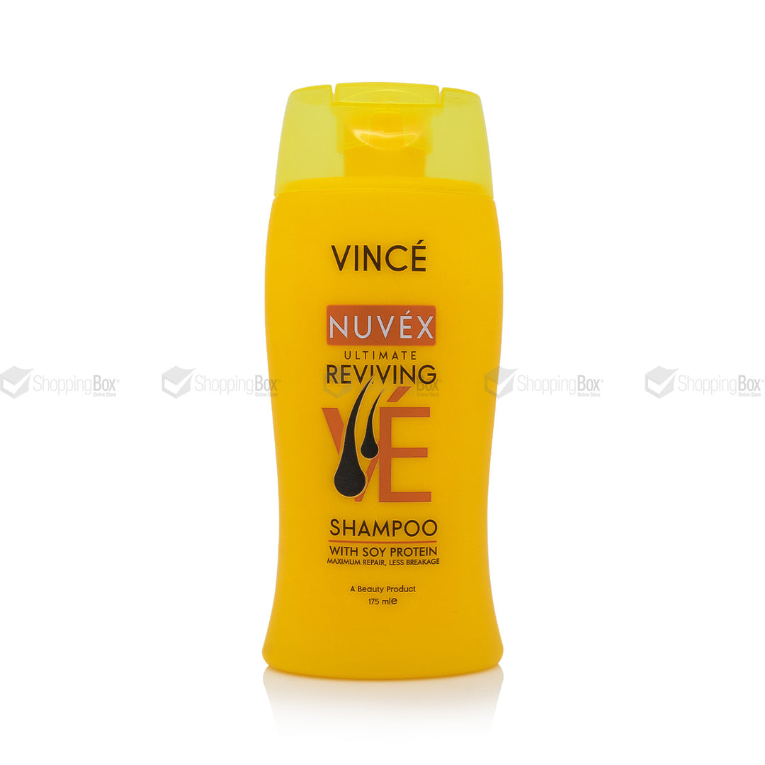 Vince Nuvex shampoo bottle on a white background