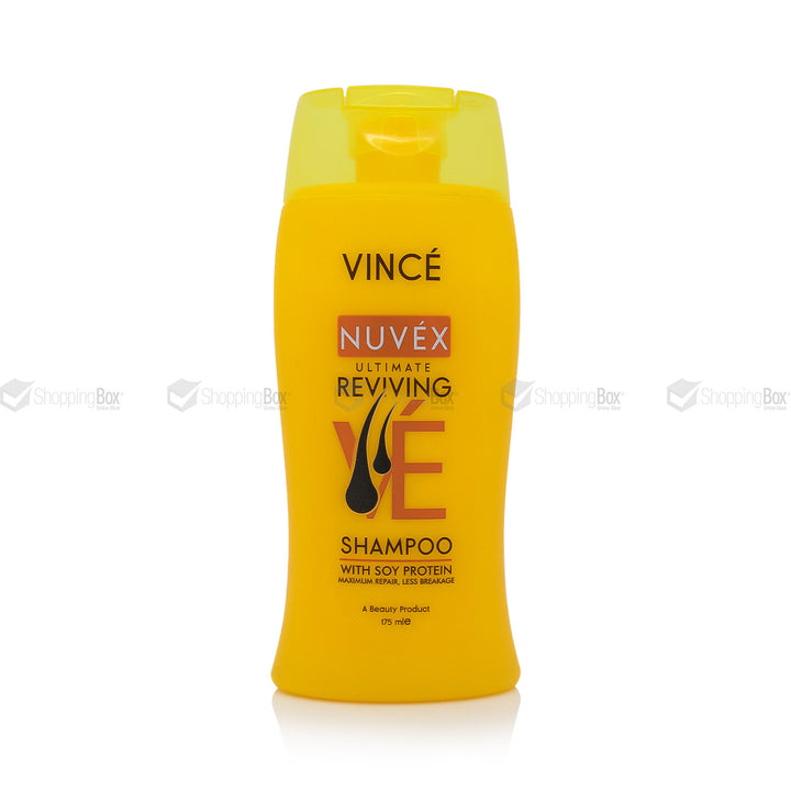 Vince Nuvex shampoo bottle on a white background