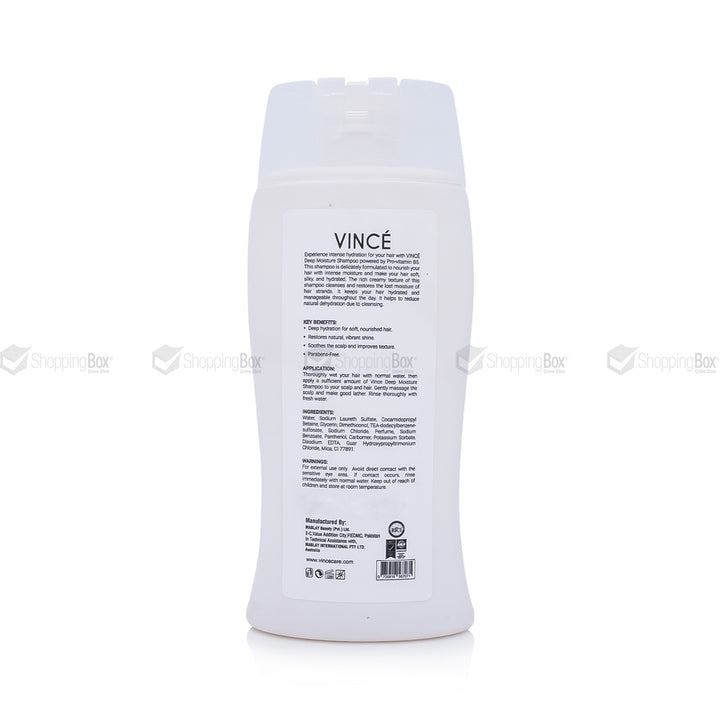 Vince Nuvex Deep Moisture Shampoo with Provitamin B5