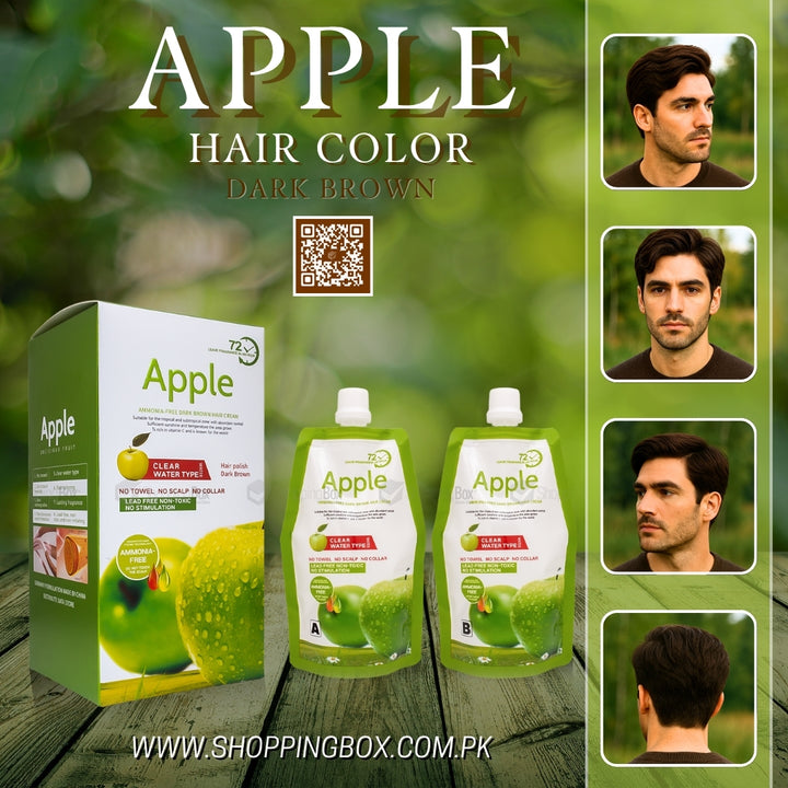 APPLE HAIR COLOR AMMONIA FREE 250ML + 250ML