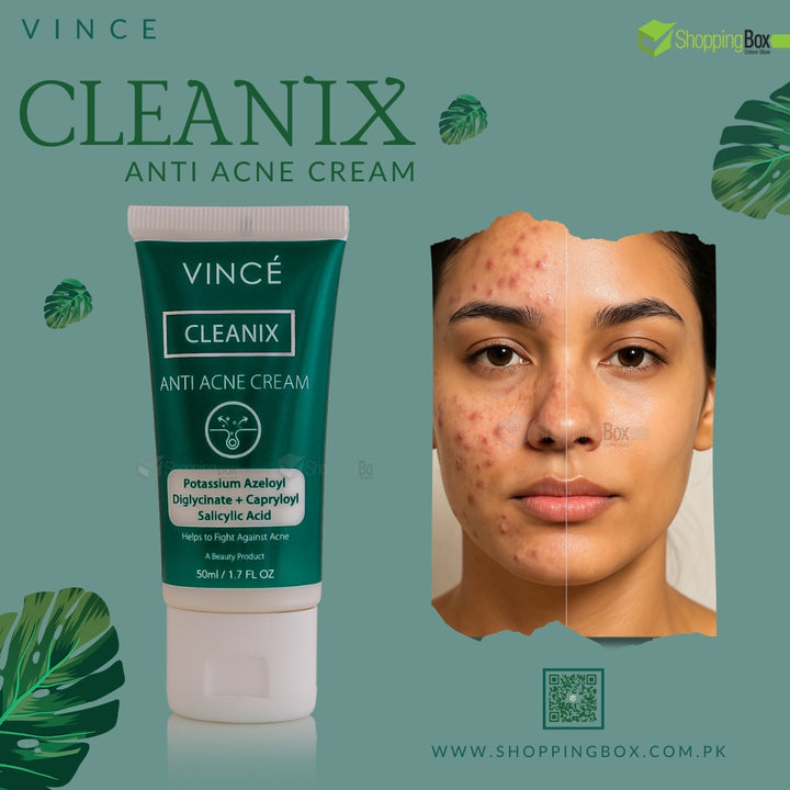 CLEANIX ANTI ACNE CREAM VINCE