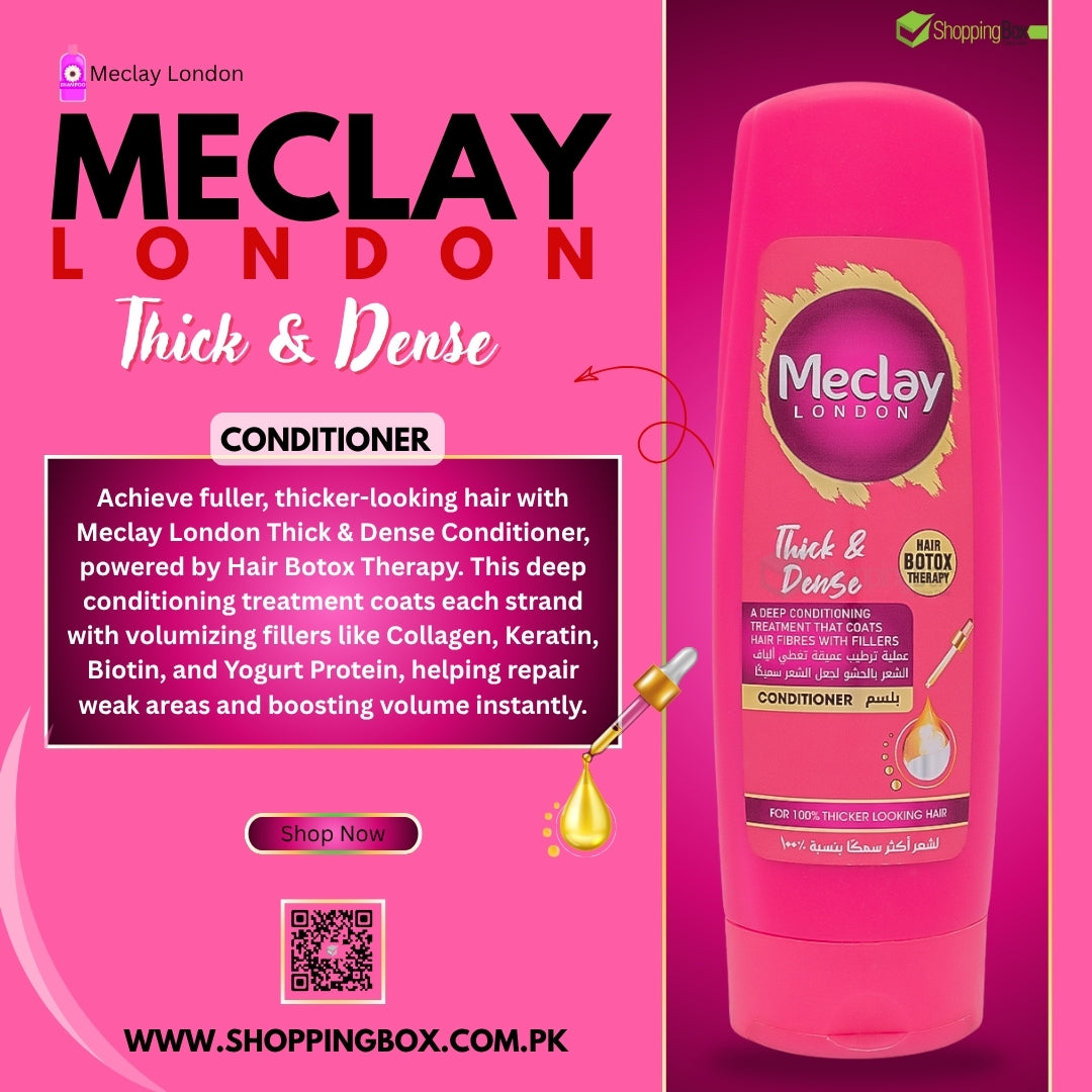 MECLAY LONDON THICK & DENSE CONDITIONER – 180ML