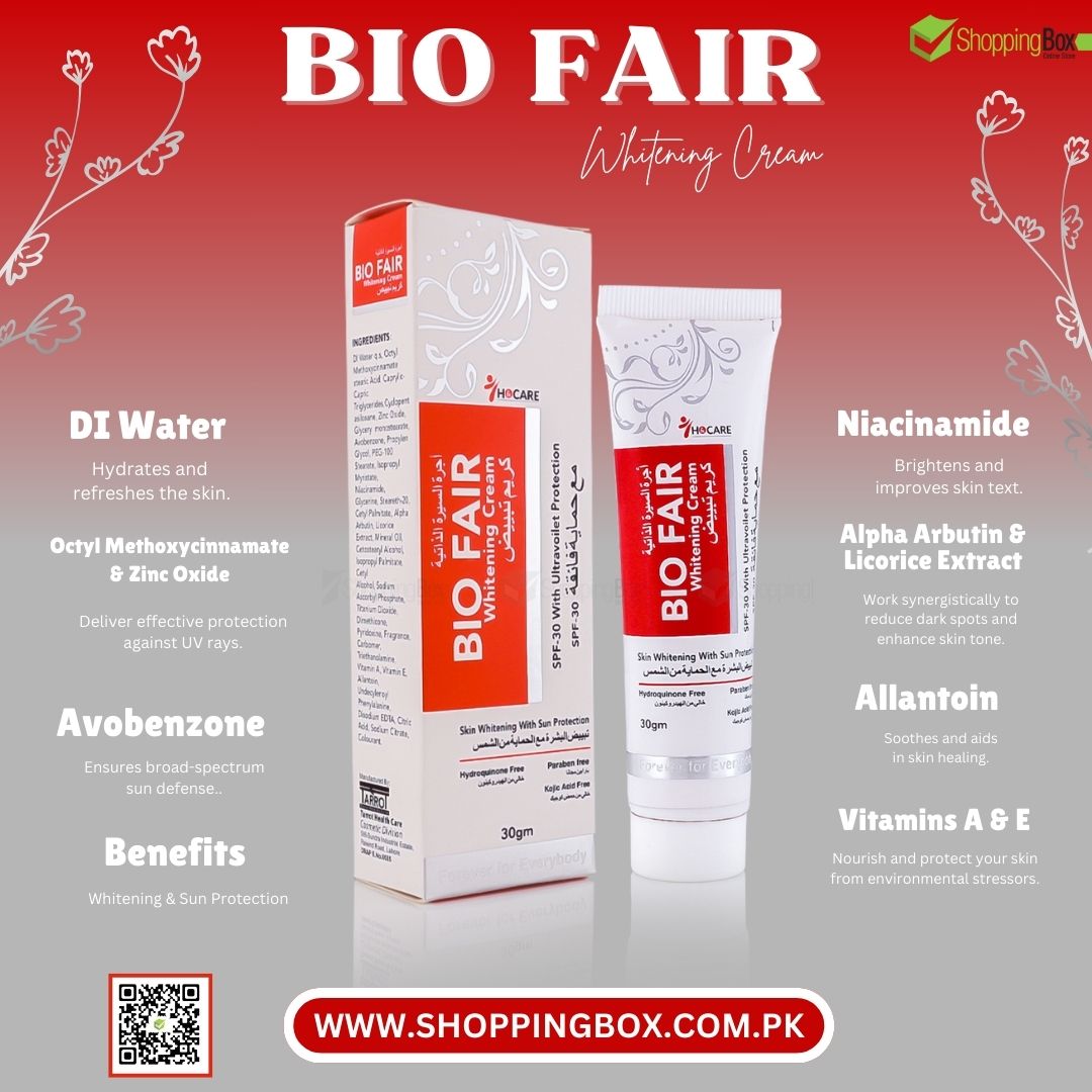 BIO FAIR WHITENING CREAM SPF 30